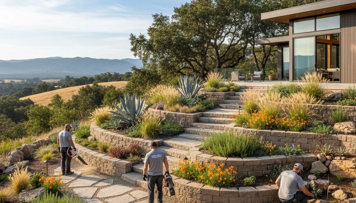 Landscaping design services in San Jose, CA for residential and commercial outdoor spaces